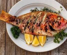 Whole Fish with BBQ Sauce